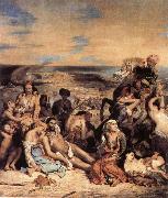 Eugene Delacroix The Massacre on Chios china oil painting artist